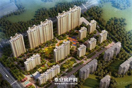 出售泰安官庄府邸3室2厅2卫258平毛坯房